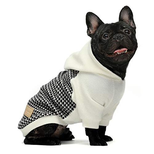 Fitwarm Knitted Pet Clothes Dog Sweater Hoodie Sweatshirts Pullover Cat Jackets