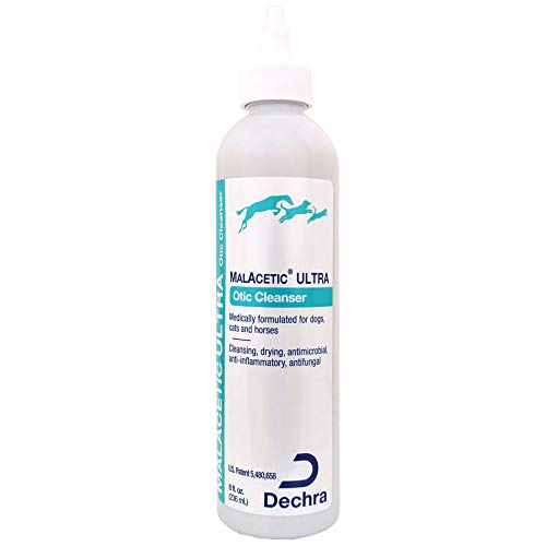 Dechra MalAcetic Ultra Otic Cleanser for Cats and Dogs 8 oz