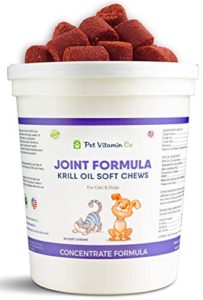 Pet Vitamin Co - Concentrated Antarctic Krill Oil Soft Chews for Cats & Dogs