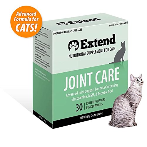 Extend - Joint Care for Cats - One Month Supply- Glucosamine for Cats