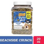 Purina Friskies Made in USA Facilities Cat Treats, Party Mix Beachside Crunch