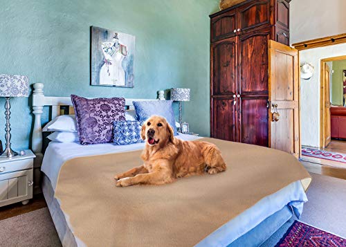 NEXTCOVER Waterproof Dog Blanket-Fleece Blankets Sleep Mat Pad Bed&Couch