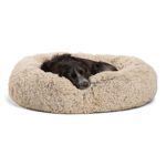 Best Friends by Sheri Calming Shag Vegan Fur Donut Cuddler