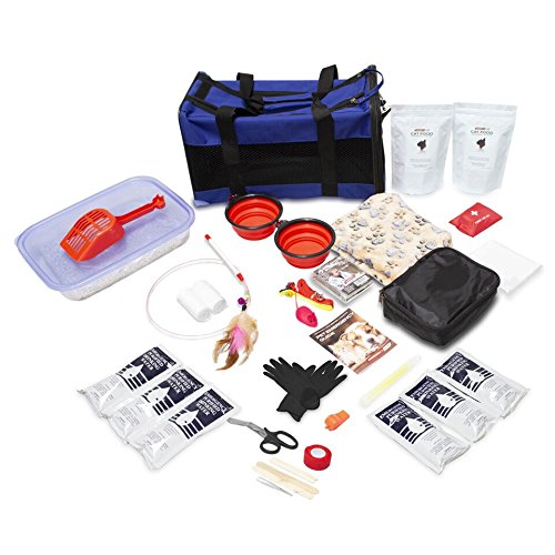 Emergency Zone Cat Deluxe Bug Out Emergency Survival Kit. Prepare Your Cat