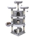 Hey-bro 65" Extra Large Multi-Level Cat Tree Condo Furniture