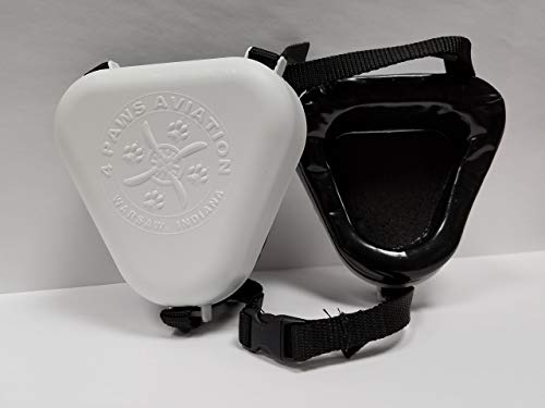 4 Paws Aviation K-9 Ear Muffs (Small, White)