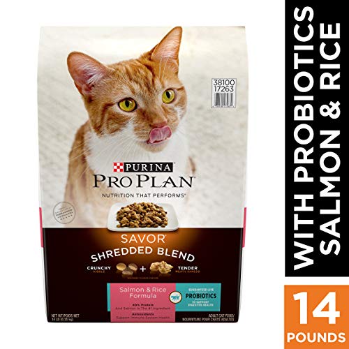 Purina Pro Plan With Probiotics, High Protein Dry Cat Food