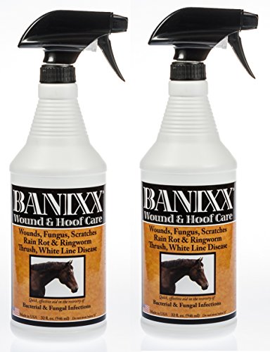 (2 Pack) Banixx Wound and Hoof Care 32-Ounces each