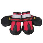 HDE All Weather Dog Boots [Non-Slip Dog Booties for Hardwood Floors]