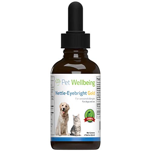 Pet Wellbeing Nettle-Eyebright Gold for Cats - Natural Support for Season Allergies