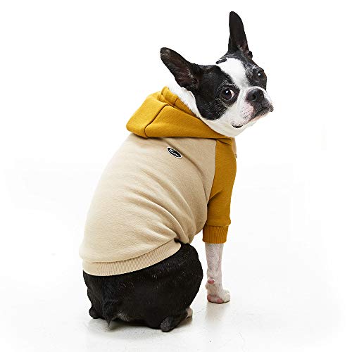 My Fluffy Dog Clothes Two Tone Plush Hoodie Shirts