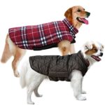 MIGOHI Dog Jackets for Winter Windproof Waterproof Reversible Dog Coat