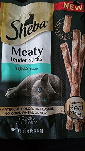 Sheba Meaty Tender Sticks Tuna Flavor - 5 Breakable Sticks