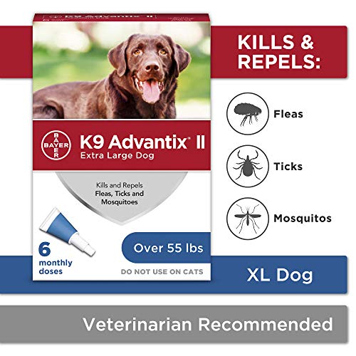 K9 Advantix II Flea And Tick Prevention for Dogs, Dog Flea And Tick Treatment