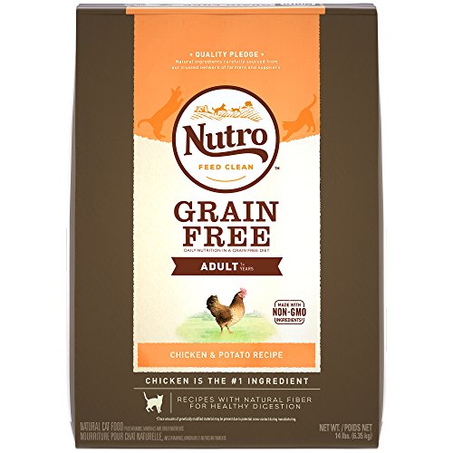 NUTRO GRAIN FREE Adult Natural Dry Cat Food Chicken & Potato Recipe