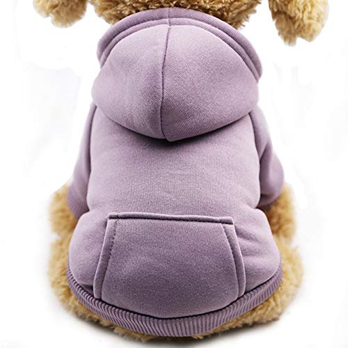 Fashion Focus On New Winter Dog Hoodie Sweaters with Pockets Cotton Warm Dog