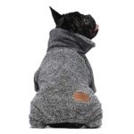 Fitwarm Fuzzy Thermal Turtleneck Dog Clothes Winter Outfits Pet Jumpsuits Cat