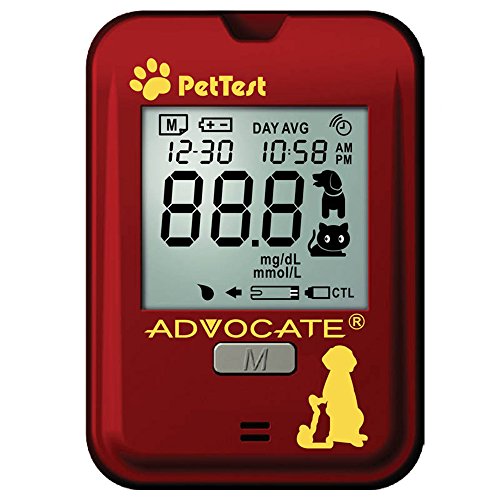 Advocate Pet Test Blood Glucose Monitoring System for Dogs/Cats PT-100