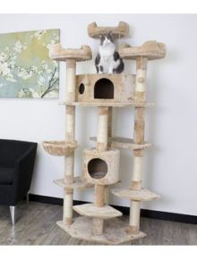 CozyCatFurniture Extra Large Climbing Cat Tree Furniture for Active Cats