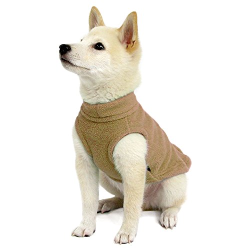 Gooby - Stretch Fleece Vest, Pullover Fleece Vest Jacket Sweater for Dogs