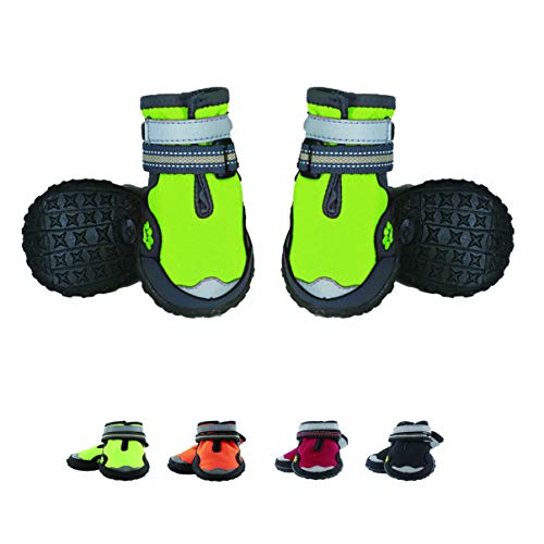 UonlyU Waterproof Dog Shoes, Breathable Dog Boots, Outdoor Dog Sneakers