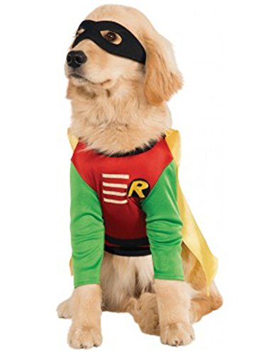 DC Comics Teen Titans Pet Costume, Medium, Robin