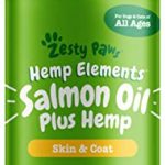 Pure Wild Alaskan Salmon Oil with Hemp for Dogs & Cats - Omega 3 & 6 Fish Oil