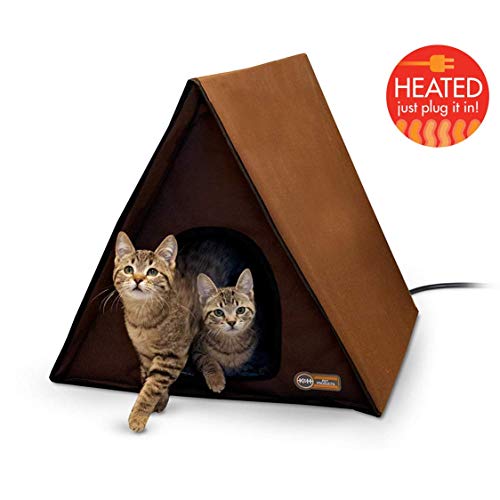 K&H Manufacturing A-Frame Multi-Kitty Outdoor Heated Kitty House