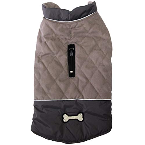 vecomfy Reversible Dog Coats for Small Dogs Waterproof Warm Cotton