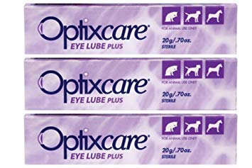 OptixCare Eye Lube Plus + Hyaluron 20g for Dog Cat Horses