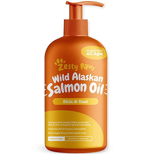 Pure Wild Alaskan Salmon Oil for Dogs & Cats - Supports Joint Function