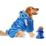 Gimilife Pet Costume, Dog Hoodie,Pet Xmas Pajamas Outfit, Pet Coat
