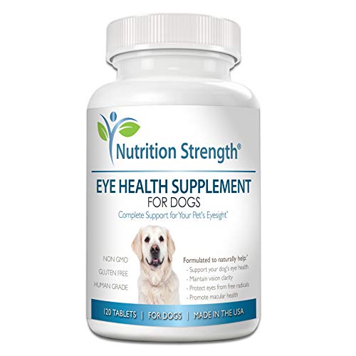 Nutrition Strength Eye Health Supplement for Dogs with Lutein