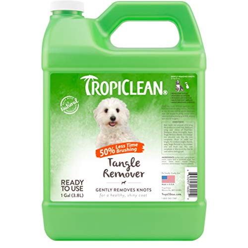 TropiClean Tangle Remover Spray for Pets, 1 gal - Made in USA