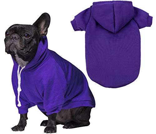 JPB Blank Dog Sweatshirt Pet Hoodie for Medium Dogs Doggie Clothes