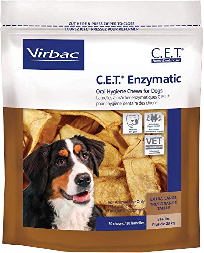 C.E.T. Enzymatic Oral Hygiene Chews for Extra Large Dogs (51+ Pounds)