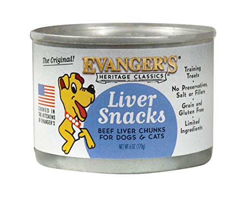 Evanger's Heritage Classics Beef Liver Snacks for Dogs & Cats