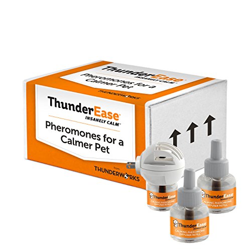 ThunderEase Cat Calming Pheromone Diffuser Kit | Powered by FELIWAY
