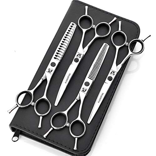QVIVI Pet Scissors Used for Dogs and Cats Shear Hair Removal Claw Care Tools