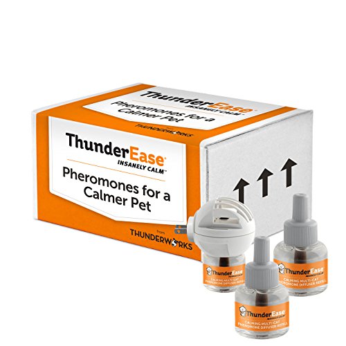ThunderEase Multicat Calming Pheromone Diffuser Kit | Powered by FELIWAY