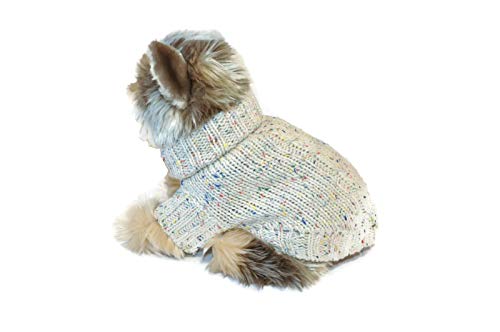 Le Petit Chien Small Dog Puppy Cable Knit Sweater