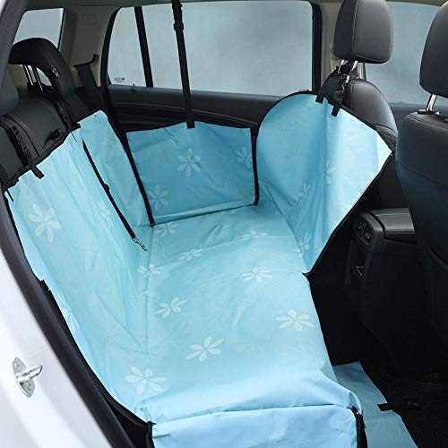 Shhjjpy Waterproof Dog Car Seat Cover Backseat Adjustable Pet Dog Cat