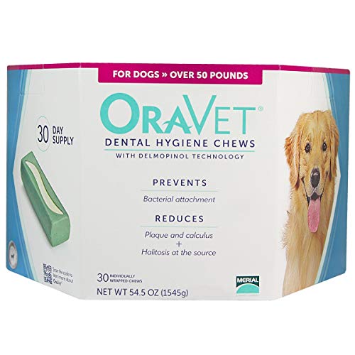 Frontline OraVet Dental Hygiene Chews Large Over 50 lbs