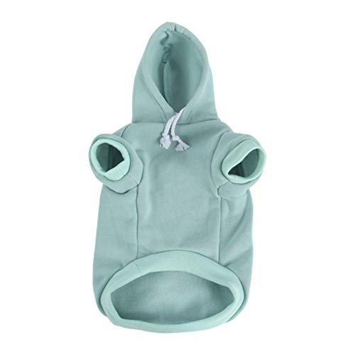uxcell Pet Dog Hooded Hoody Sweatshirt Clothes Cotton Apparel Puppy Cat