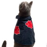 JSVDE Pet Cat Small Dog Costume Christmas Cosplay Plush Cloak Best Gift