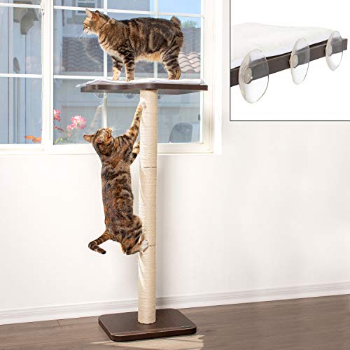 PetFusion Ultimate Cat Window Climbing Perch 45" Tall