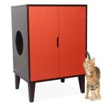 Penn-Plax Cat Walk Furniture: Contemporary Home Cat Litter Hide-Away Cabinet