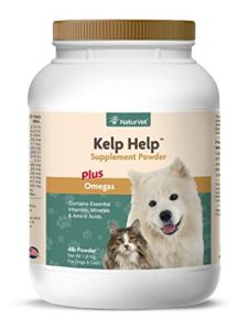 NaturVet - Kelp Help Supplement Powder - Plus Omegas - Supports Healthy Skin