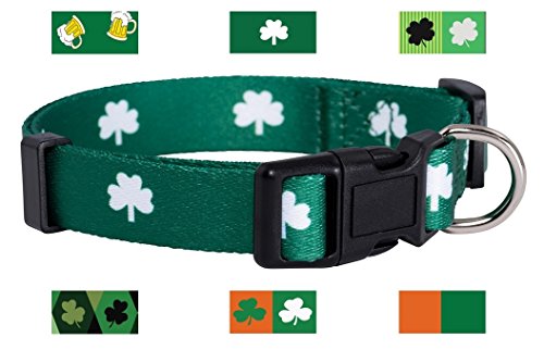 Native Pup St. Patrick's Day Dog Collars