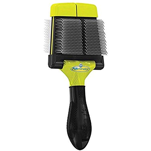 FURminator Firm Grooming Slicker Brush, Dog, Small